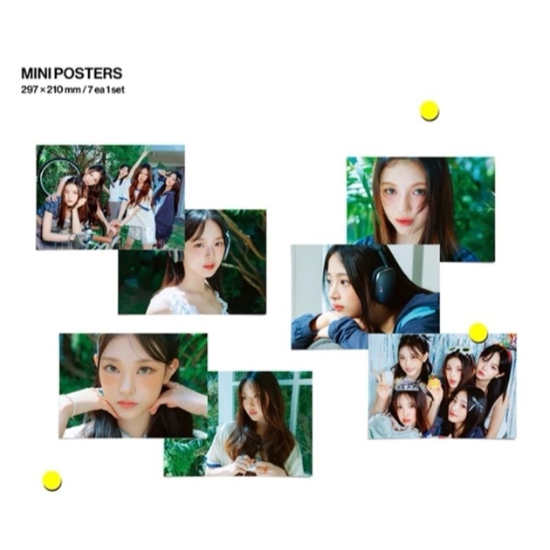 NEWJEANS SEASON'S GREETINGS 24 MINIPOSTERS