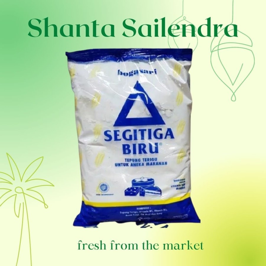 

TEPUNG TERIGU SEGITIGA BIRU 500 GRAM