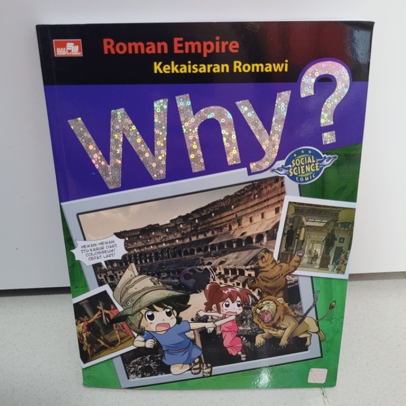 Buku Why? Roman Empire - Kekaisaran Romawi