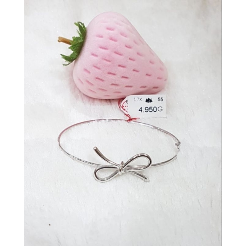 Gelang bangle emas 75 pita