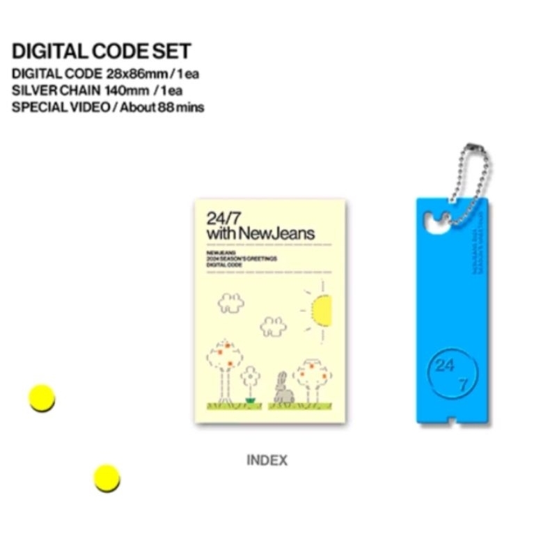 NEWJEANS DIGICODE SEASON'S GREETINGS 24