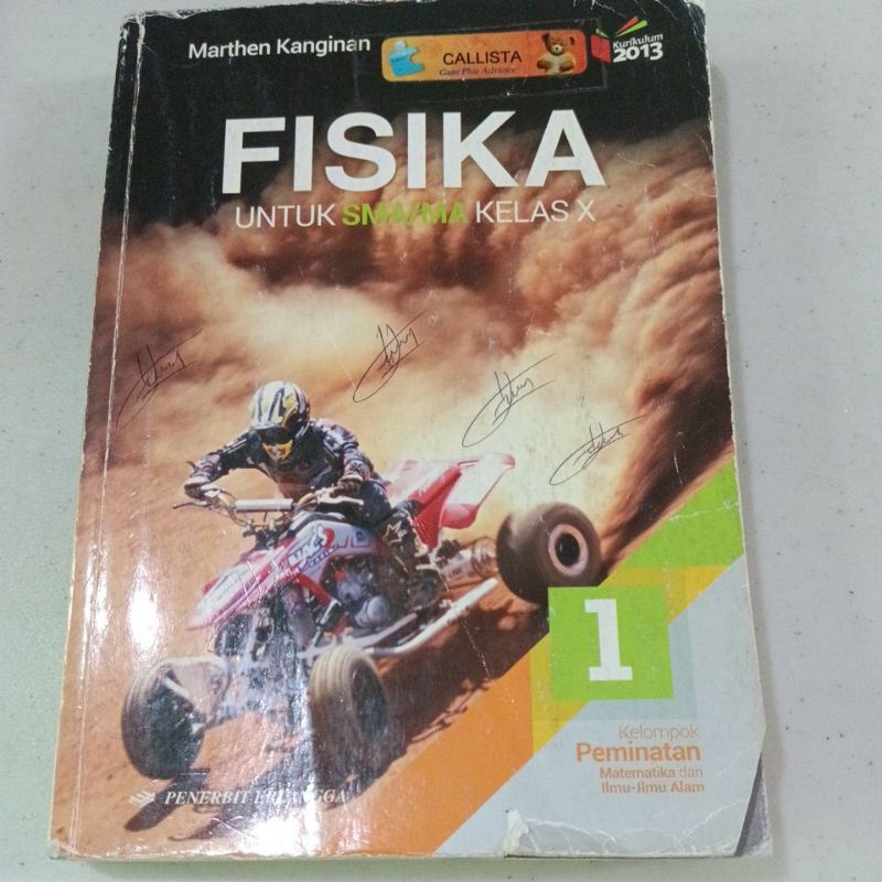 FISIKA 1 sma kelas 10/X penerbit Erlangga Marthen Kanginan