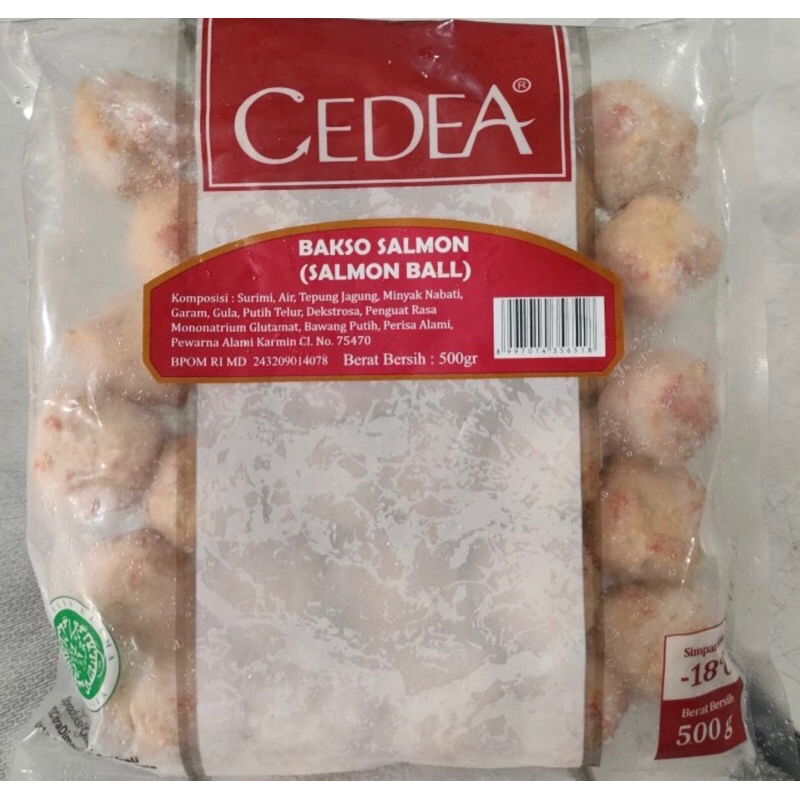 

BAKSO SALMON CEDEA 500 GRAM