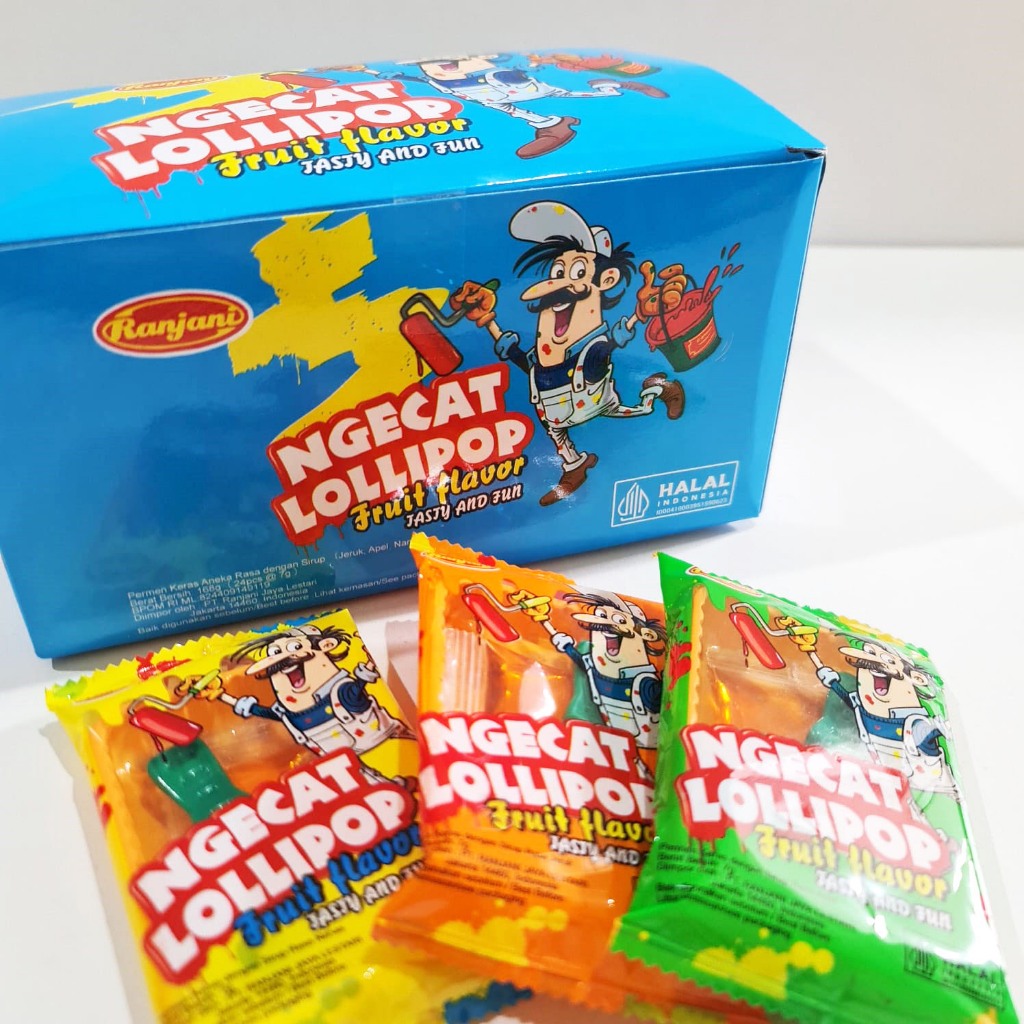 

Permen Ngecat Lollipop Bentuk Roll Cat Aneka Rasa Buah Viral