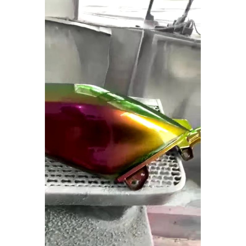 CAT BUNGLON 5 WARNA SEMU HIJAU