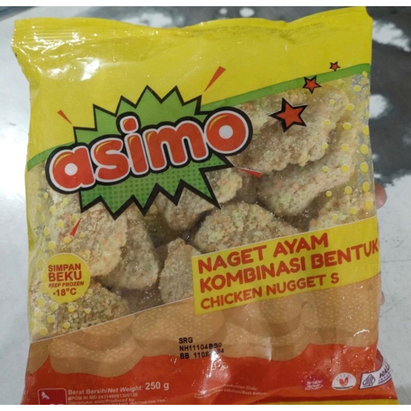 

ASIMO NUGGET 250 GRAM