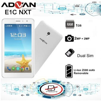 Advan Tablet New E1C Nxt 3G Ram 1GB/8Gb