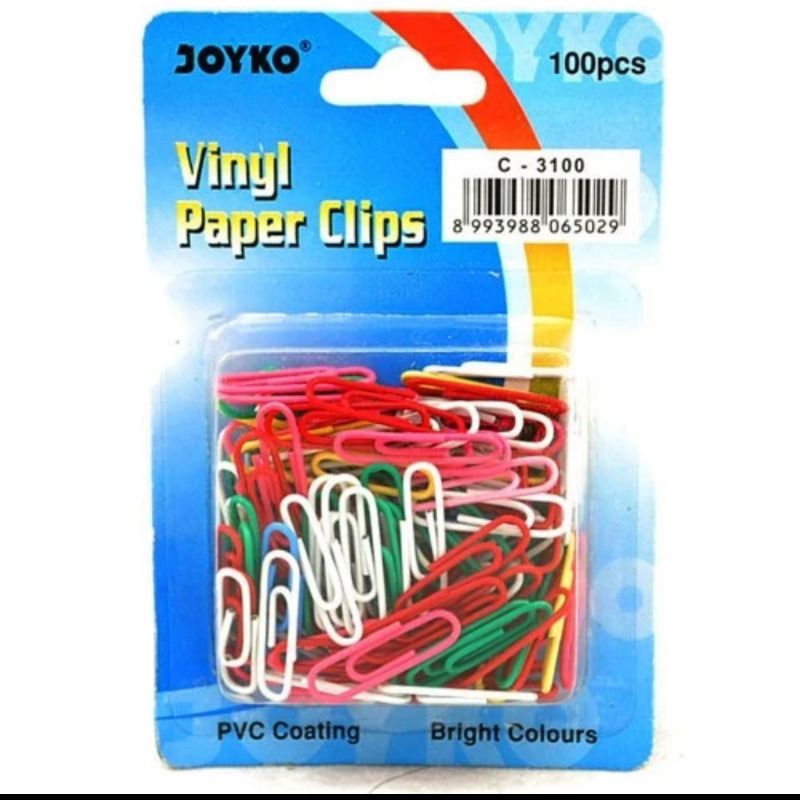 

paper clip warna joyko c3100/penjepit kertas