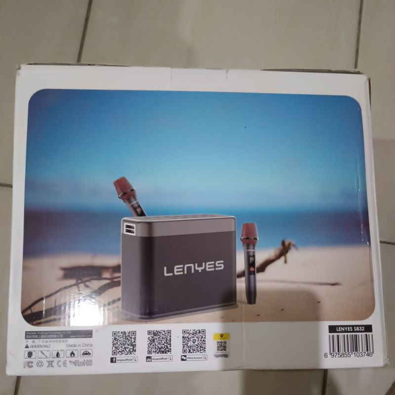 Speaker Karaoke Lenyes S832