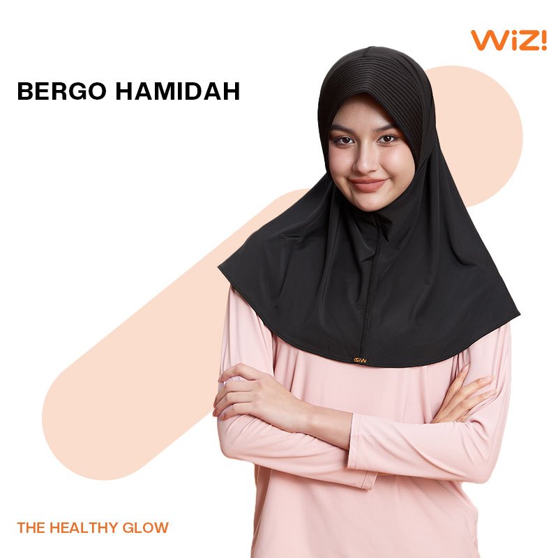WiZi Muslim Jilbab Kerudung Instan Daily Yoga Hijab Instan Daily Hamidah (AO01)
