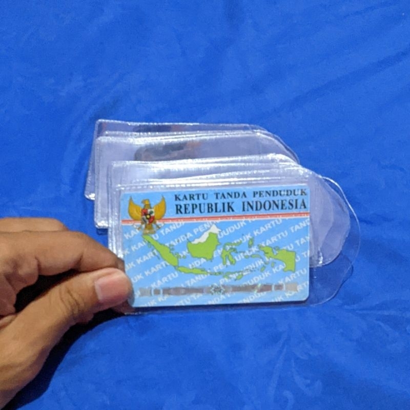 

(1 pcs) Plastik Mika Sampul KTP - STNK Pas Ukuran