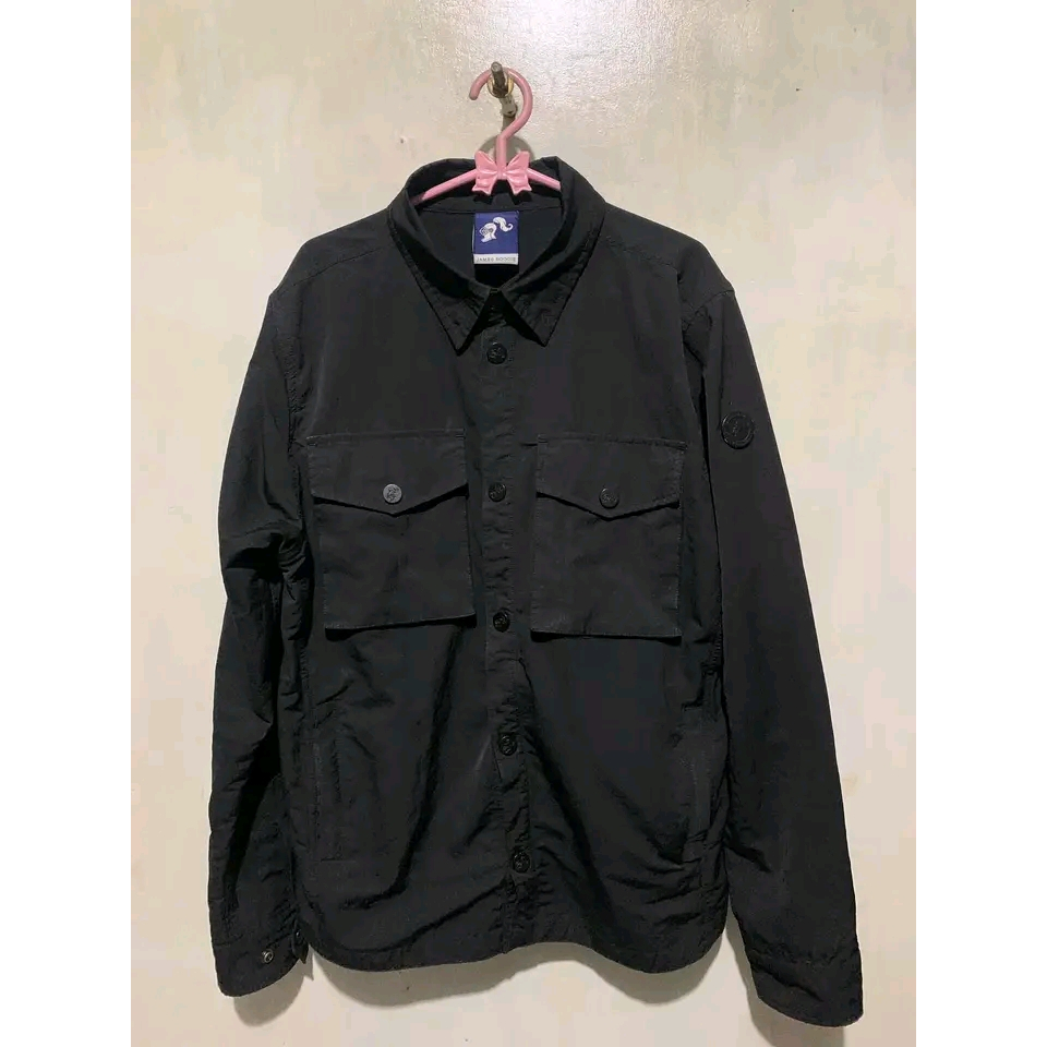 jaket jb hitam black overshirt