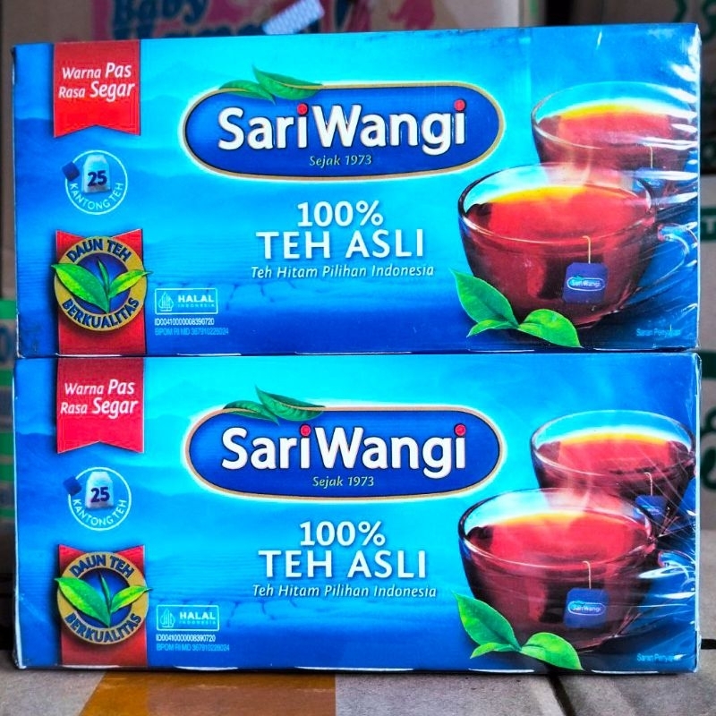 

TEH CELUP SARI WANGI 1 BOX ISI 25 KATONG TEH