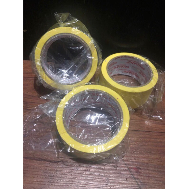 

GROSIR 1lsn(12pcs) Masking tape/lakban kertas 2inch(24mm)