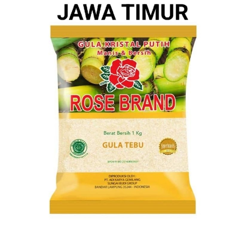 

Gula Pasir Rose Brand 1 Kg