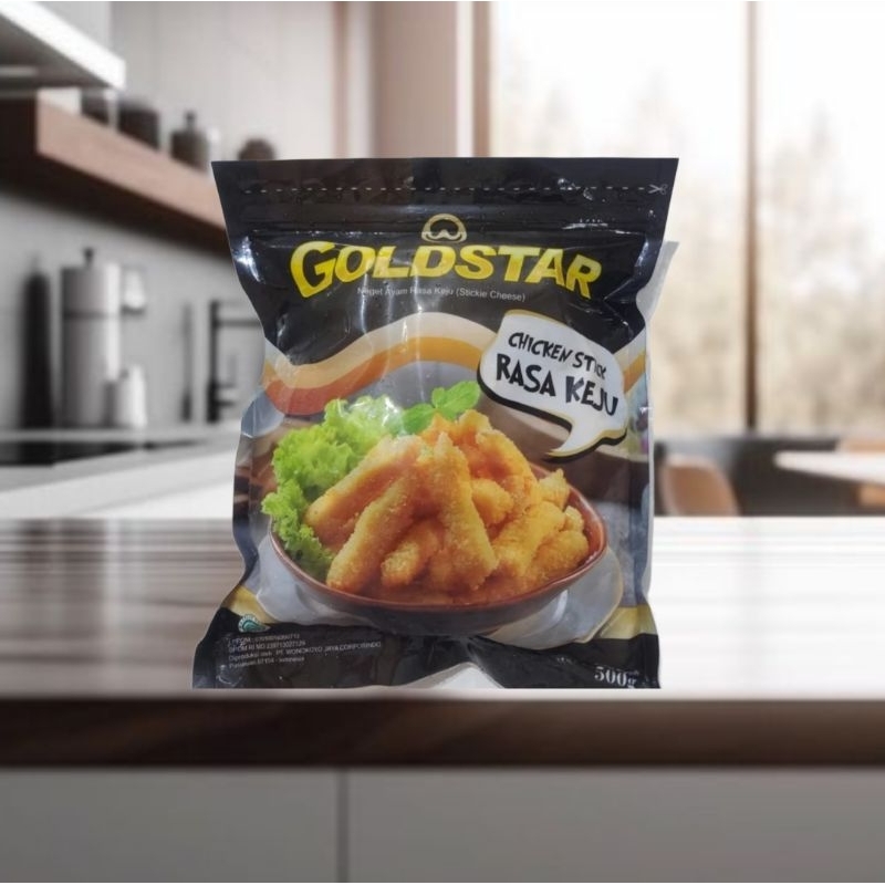 

RN_FROZEN - GOLDSTAR Chicken Cheese Stick Berat isi 500gr