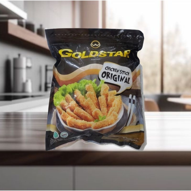 

RN_FROZEN - GOLDSTAR Chicken Stick Naget Original Berat isi 500gr
