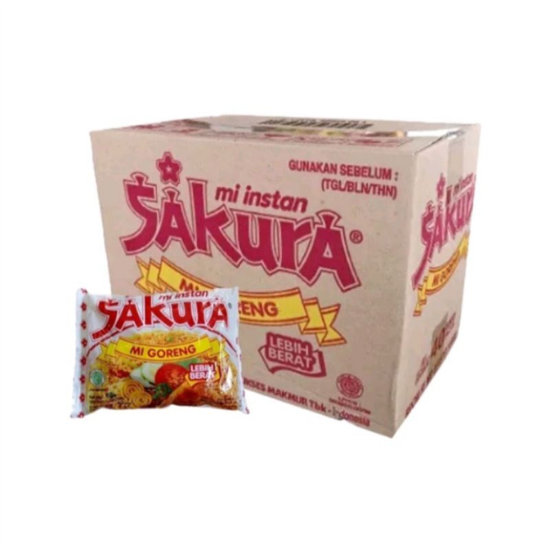 

(Harga Pabrik) Mie Goreng Sakura Nikmat 1 Dus isi 40pcs