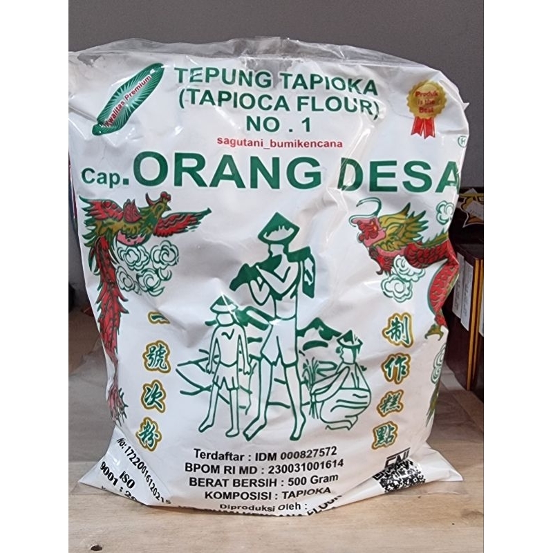 

Tepung tapioka orang desa 500 gram