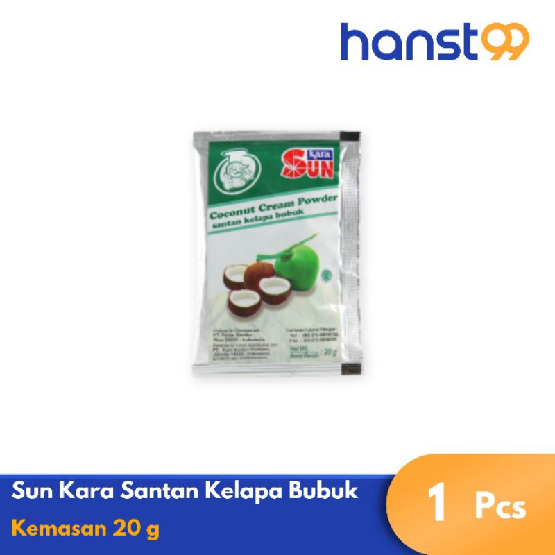 

Sun Kara Santan Kelapa Bubuk 20 g
