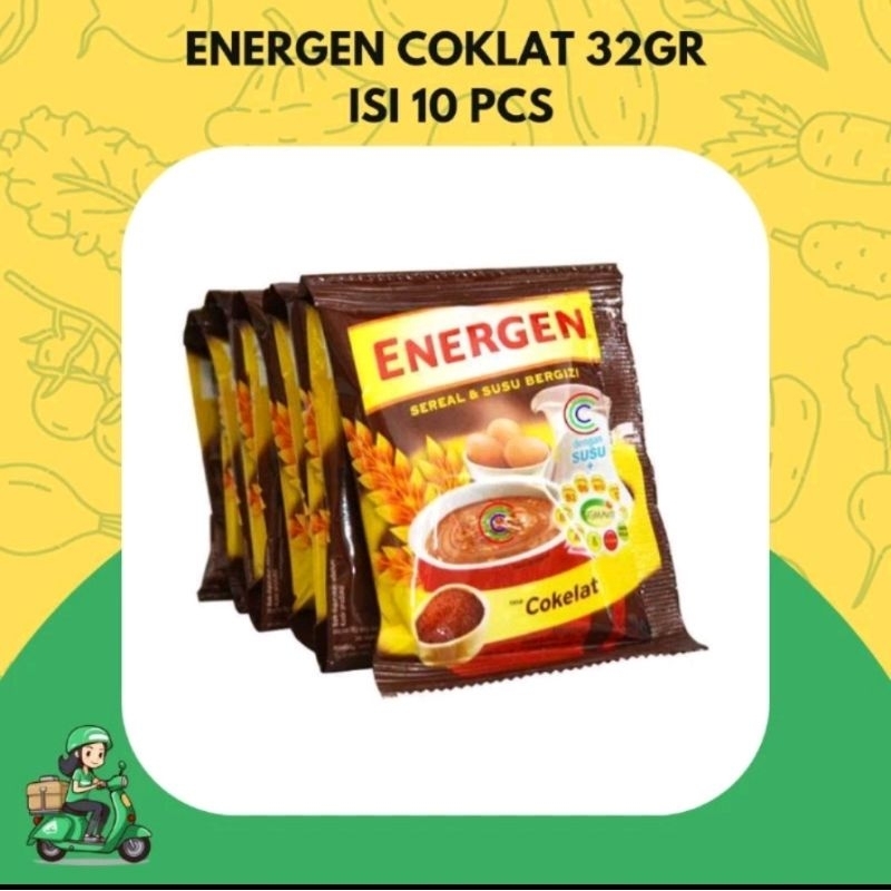 

Energen Coklat 32gr isi 10 Pcs