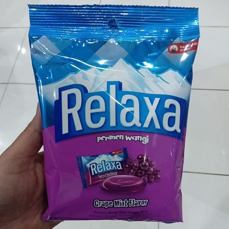 

Relaxa Permen Wangi Rasa Anggur Mint 2.5 g @50 pcs / 125 gram