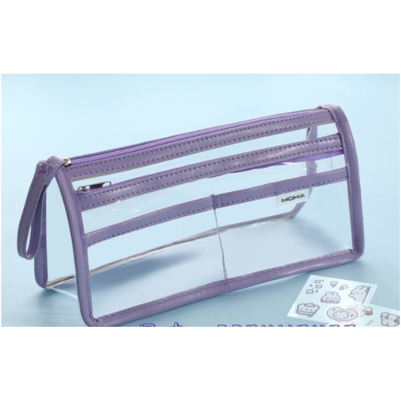 

Tempat Pensil / Tempat Pensil PVC Transparan