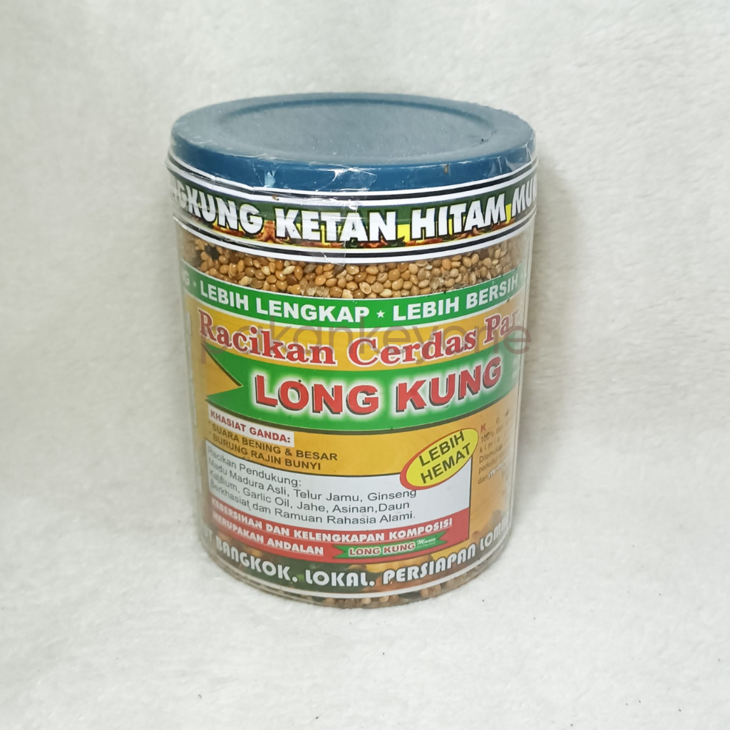 Longkung Racikan Cerdas Pakan Burung Bird Birds Feed Food Seed Digiling Perkutut Suara Jernih Besar