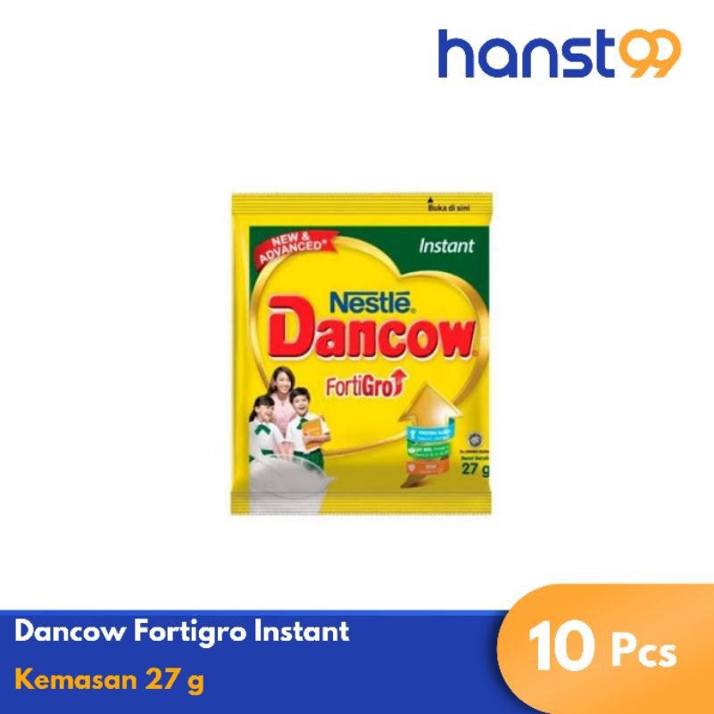 

SUSU DANCOW INSTAN FORTIGO SACHET/ NESTLE DANCOW SUSU INSTAN RENCENG 10 SACHET