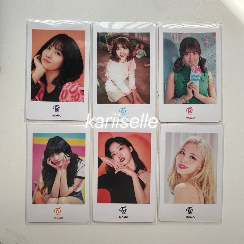 TWICE JAPAN ALBUM POLAROID PHOTOCARD candy pop showcase #twice shibuya &twice pop up store jp pola h