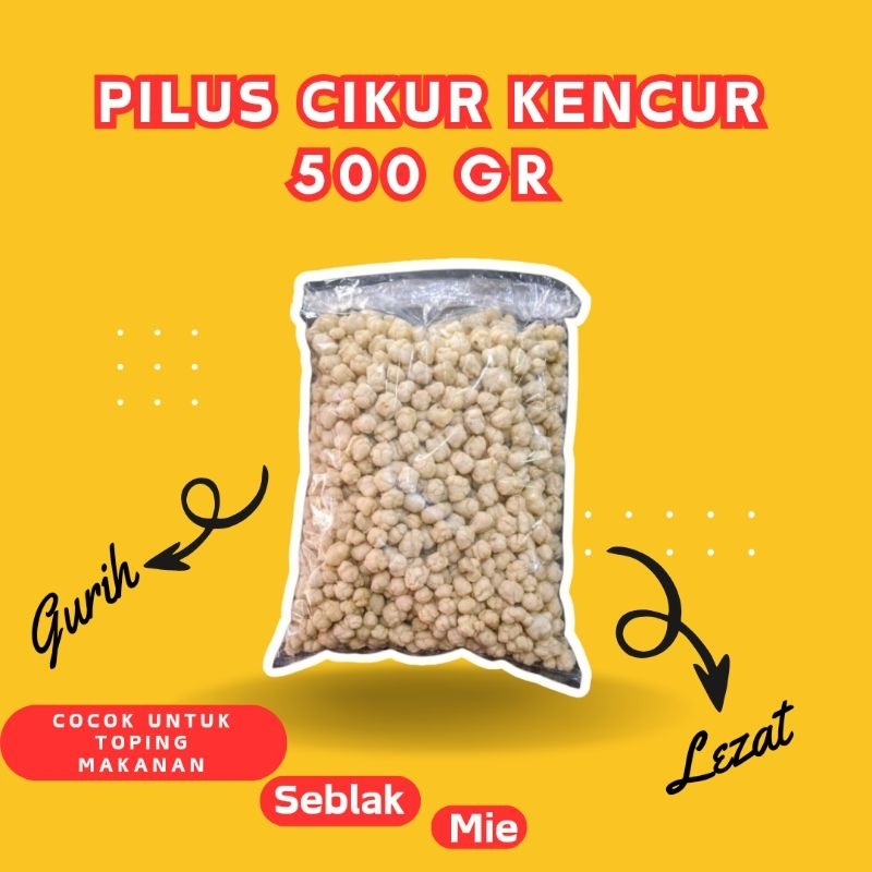 

Pilus cikur gurih renyah kemasan 500 gr