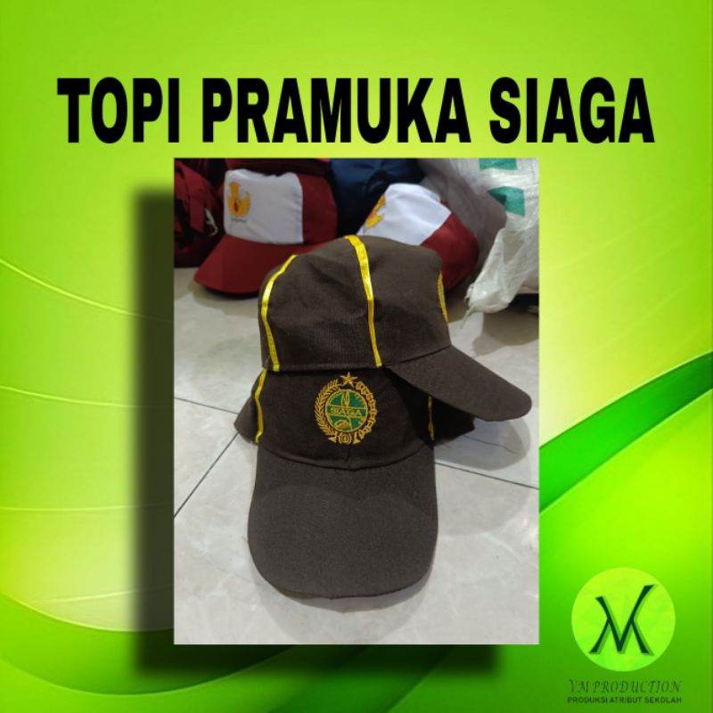 TOPI PRAMUKA SIAGA TOPI SIAGA