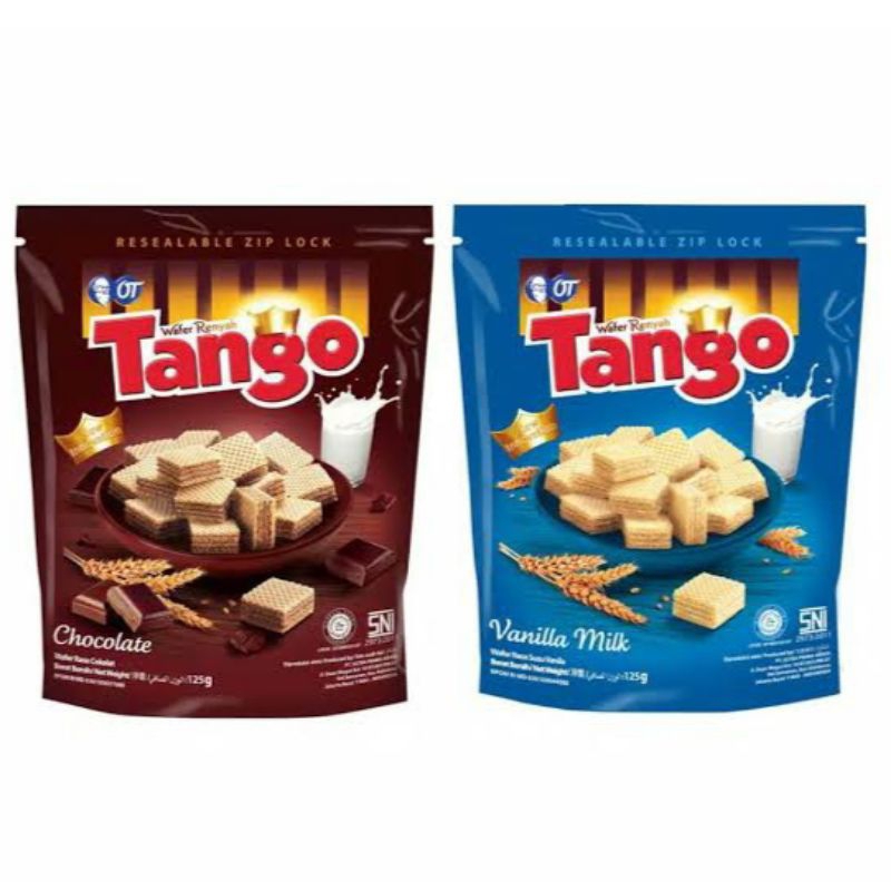 

Tango wafer Pouch Chocolate/ Vanilla 100gr