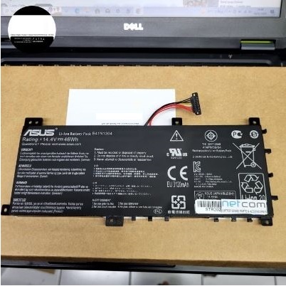Baterai Laptop ASUS A451 A451L A451LN A451LB A451LA ( B41N1304 )