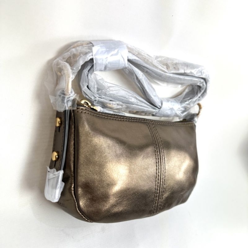 Jolie Mini Crossbody Bronze