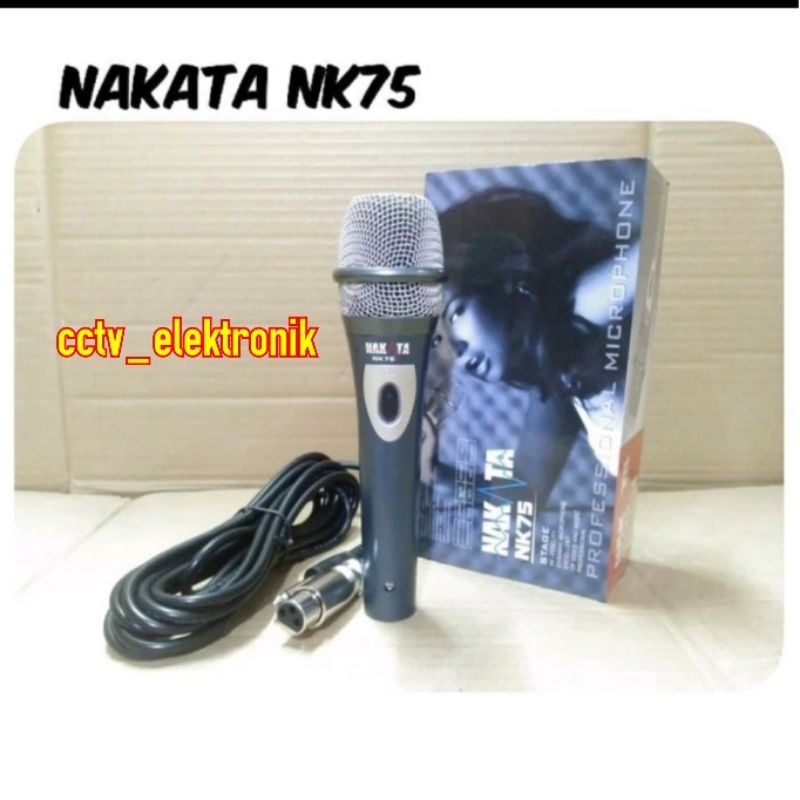 Mic Kabel Nakata Nk 75 Mic Profesional Mic Kabel Nk 75
