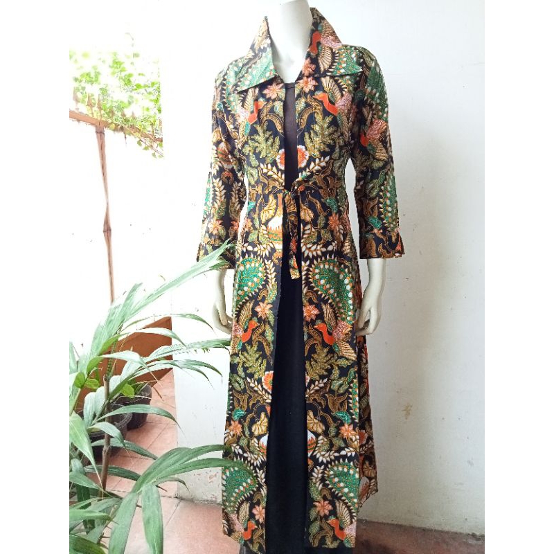 gamis outer batik