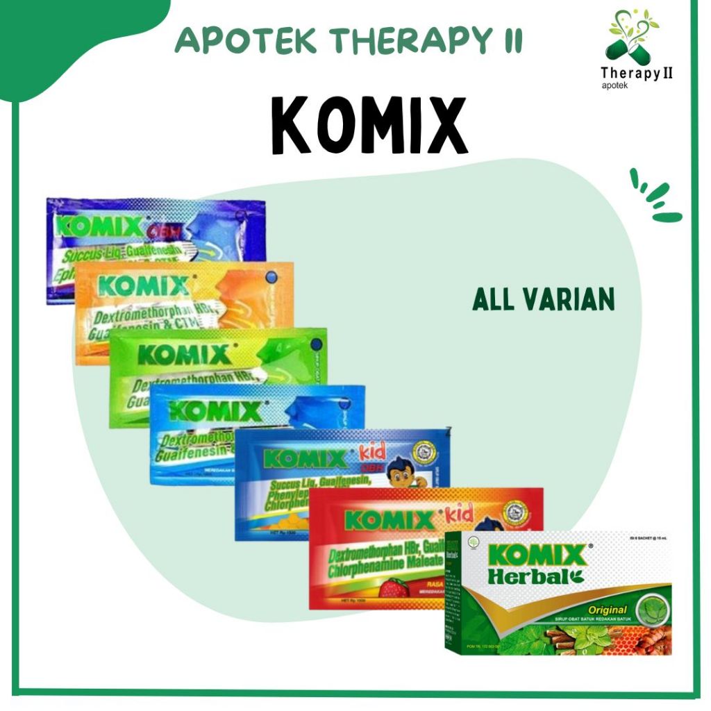 KOMIX DEWASA | KOMIX ANAK | KOMIX HERBAL | PER SACHET