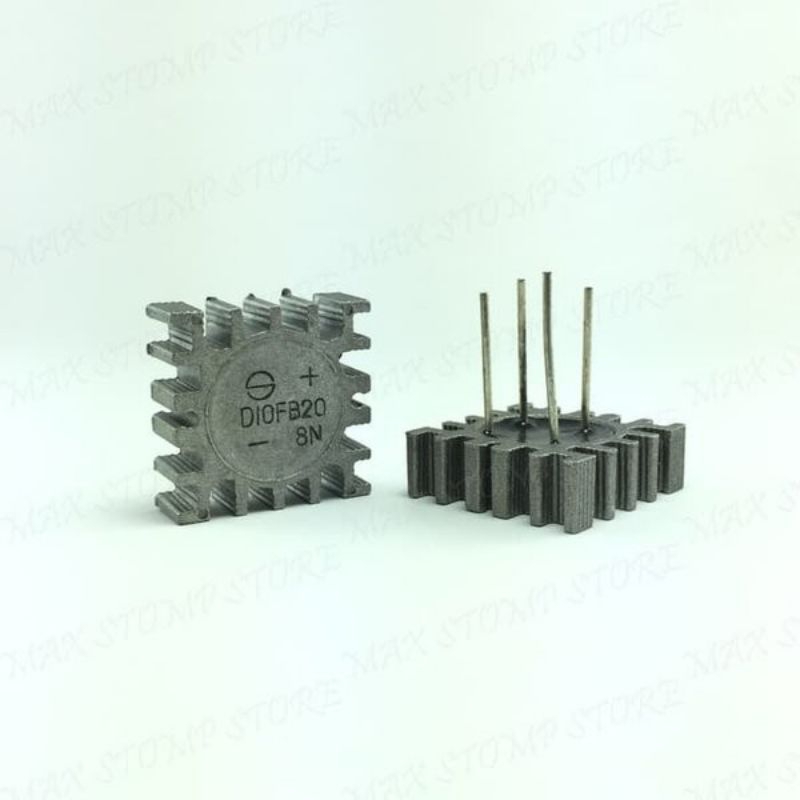 DIODA BRIGE KUPROK KIPROK 10A + PENDINGIN BESI D10FB20