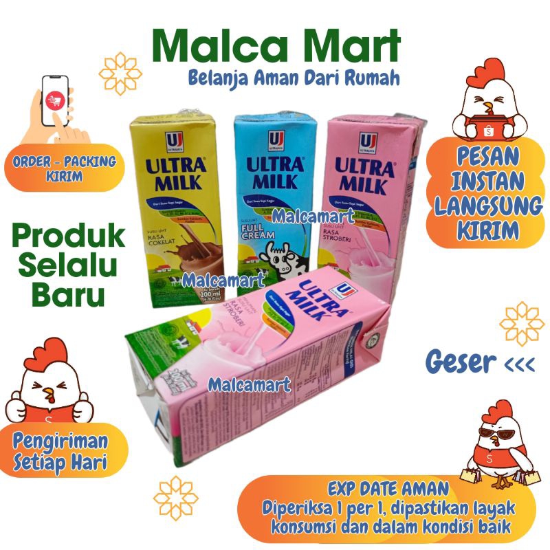 

ULTRAMILK UHT 200 ml