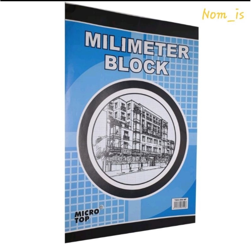 

Buku Milimeter Blok Microtop F4 / Folio