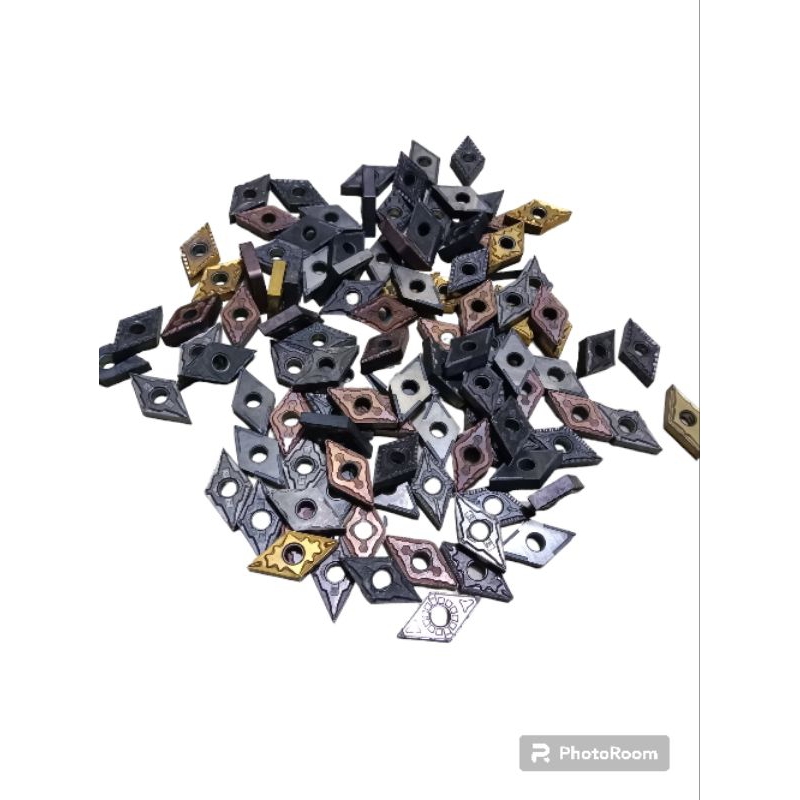 insert bubut cermet finishing besi kilap DNMG150404 insert bubut