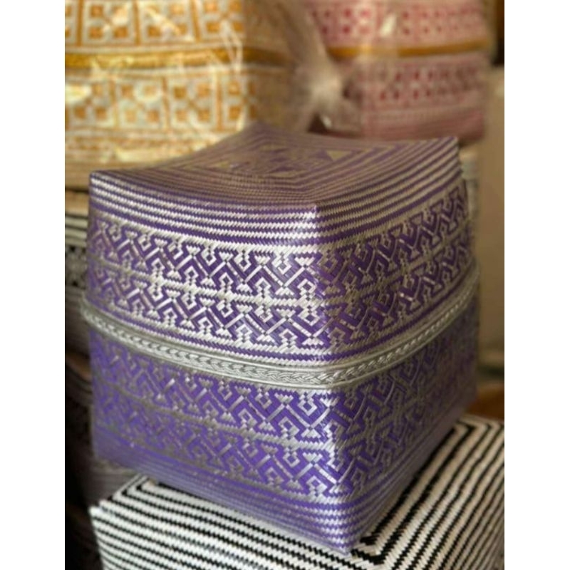sokasi ulatan Bangli motif songket dengan list 25cm super cantik