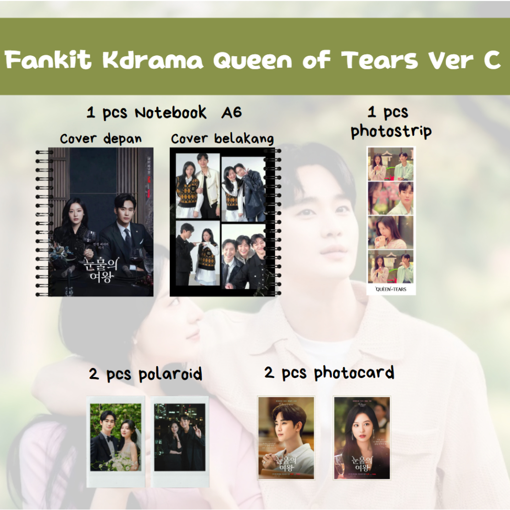 Fankit Kdrama Queen of Tears Ver C