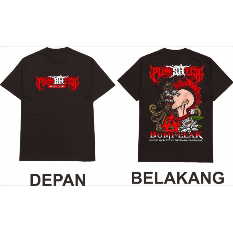 KAOS PUNKSHTER BUMI LEAK BALI