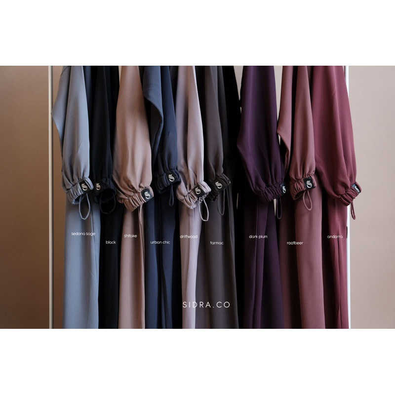 SIDRA ORDINARY KHIMAR SYARI GAMIS MUSLIM WANITA BY SIDRA