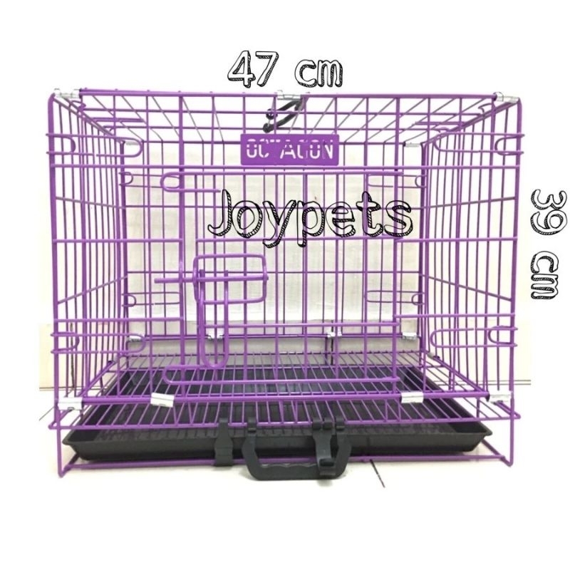 Kandang Kucing Anjing Kelinci|Kandang Lipat Octagon Seri K-150|Kandang Besi Tebal