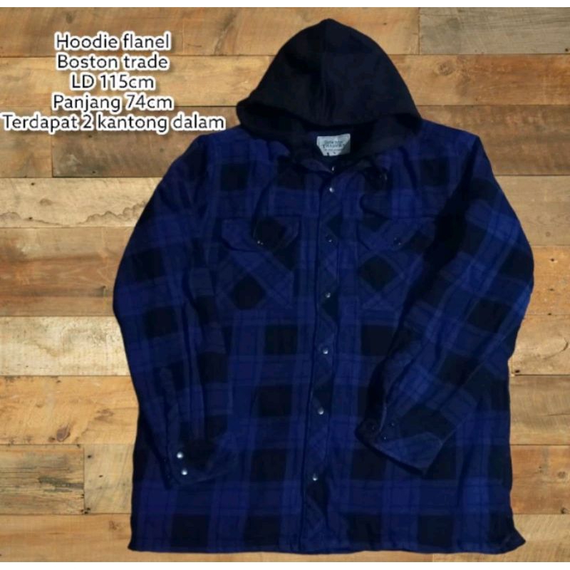 Jacket flanel brand Boston Traders