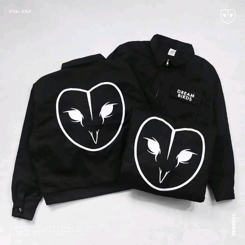 WorkJacket Dreambirds Black