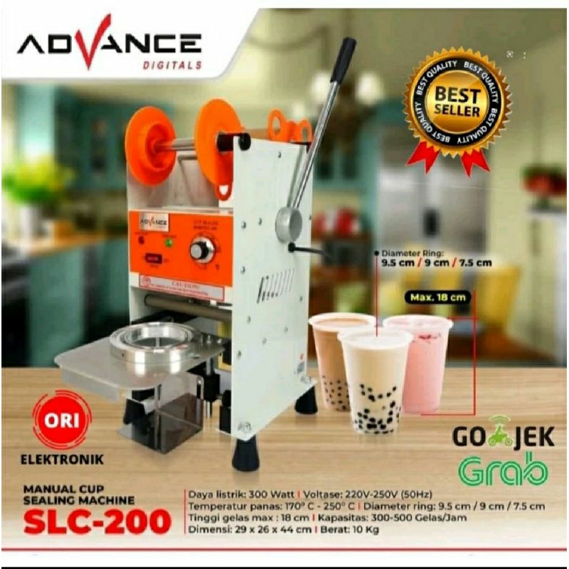 CUP SEALER ADVANCE MANUAL CUP SEALING MACHINE SLC 200 CUP SEALER ADVANCE